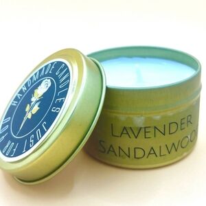 💜 4 OZ. LAVENDER SANDLEWOOD CANDLE